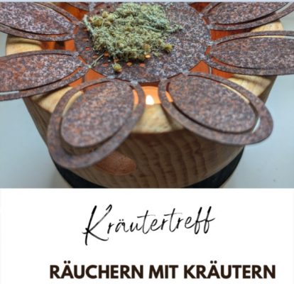 Rauchern mit Kraeutern